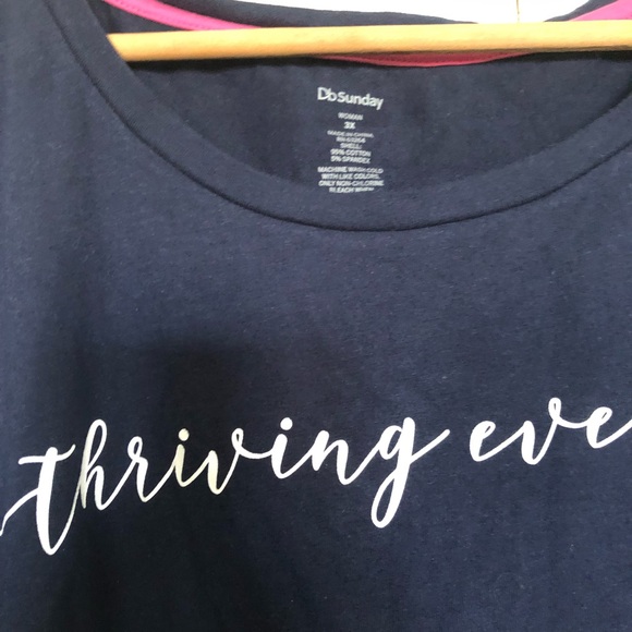 NWT Women’s Plus size  cotton top, size 3X - Picture 3 of 5